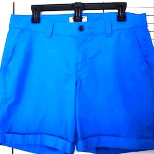 Old Navy Blue Cotton Walking Shorts